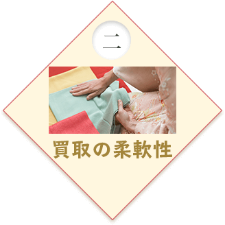 買取の柔軟性